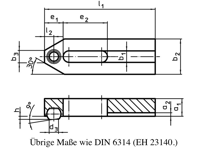 Drawings Clamps with flat-faced ball, similar to DIN 6314