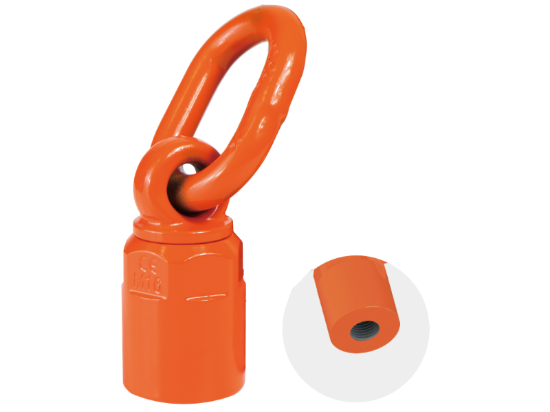 YD-0832  Swivel eye nut female with 360° rotation