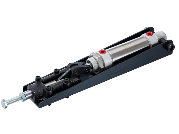 DST-30600-HL-A Pneumatischer Schubstangenspanner/Schubstangen-Pneumatikspanner in schwerer Ausführung, Kolbenhub 25mm
