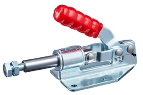 DST-36092-M Schubstangenspanner mit waagrechtem Fuss 32mm Hub 1800N Haltekraft teaser