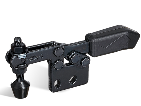 DST-2604-B Schwarzer Waagrechtspanner mit senkrtechtem Fuss  für optische Messtechnik, 820N