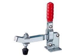 DST-101-EU Senkrechtspanner-Vertikalspanner, waagrechter Fuß, langer, nach oben gebogener U-Spannarm 1800N
