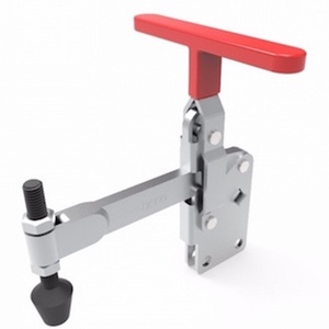 DST-12300 Senkrechtspanner T-Handgriff senkrechter Fuß massiver Spannarm 3400N