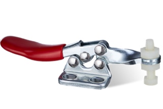 DST-201-AR Waagrechtspanner-Horizontalspanner Fuß rechts abgewinkelt massiver Spannarm 270N