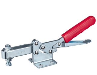 DST-21385 Waagrechtspanner-Horizonalspanner mit waagrechtem Fuss und Schnellösehebel Haltekraft 3000N