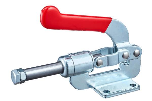 DST-36010-M Schubstangenspanner mit waagrechtem Fuss 40.8mm Hub 3640N Haltekraft