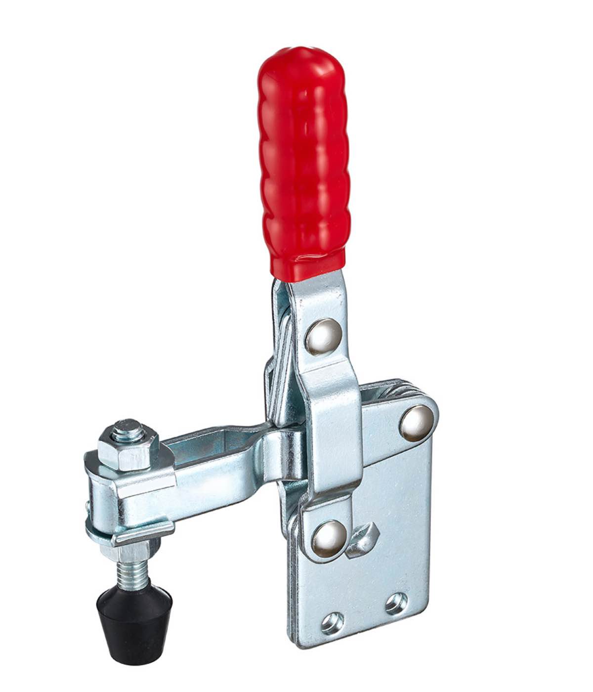 DST-101-DI Senkrechtspanner-Vertikalspanner senkrechter Fuß, verstellbare Andrückspindel, U-Spannarm 1800N