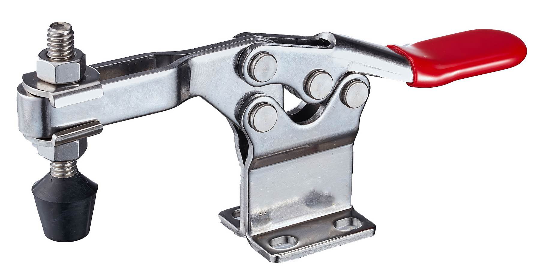 DST-225-DHBSS Waagrechtspanner mit waagrechter Fuß hohe Version U-Spannarm 2270N