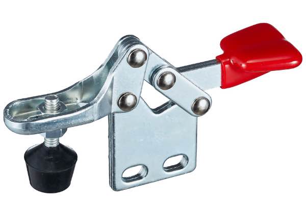 DST-21800 Horizontal-Kniehebelspanner mit senkrechtem Fuß 300N